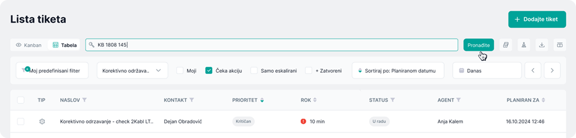 Filters after redesign