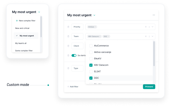 Smart presets