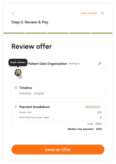 Assistant card and bid flow
