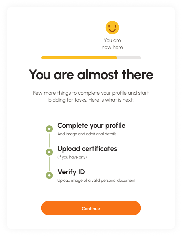 Direct request review and pay interface