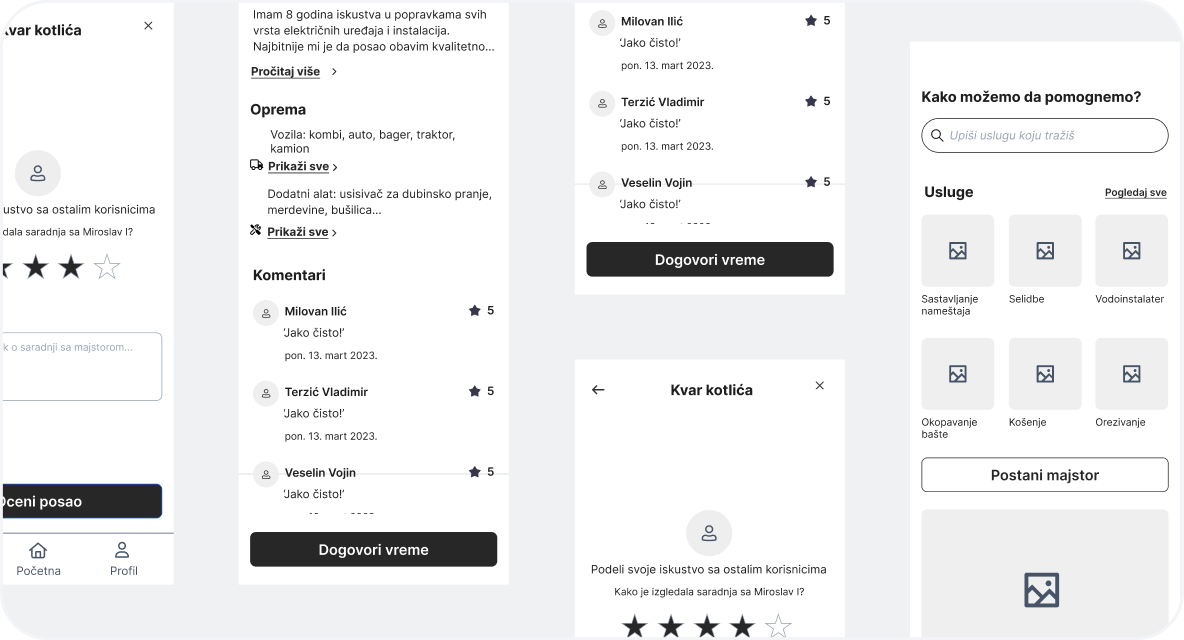 Wireframes